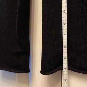 J Crew Black Italian Cashmere Sweater